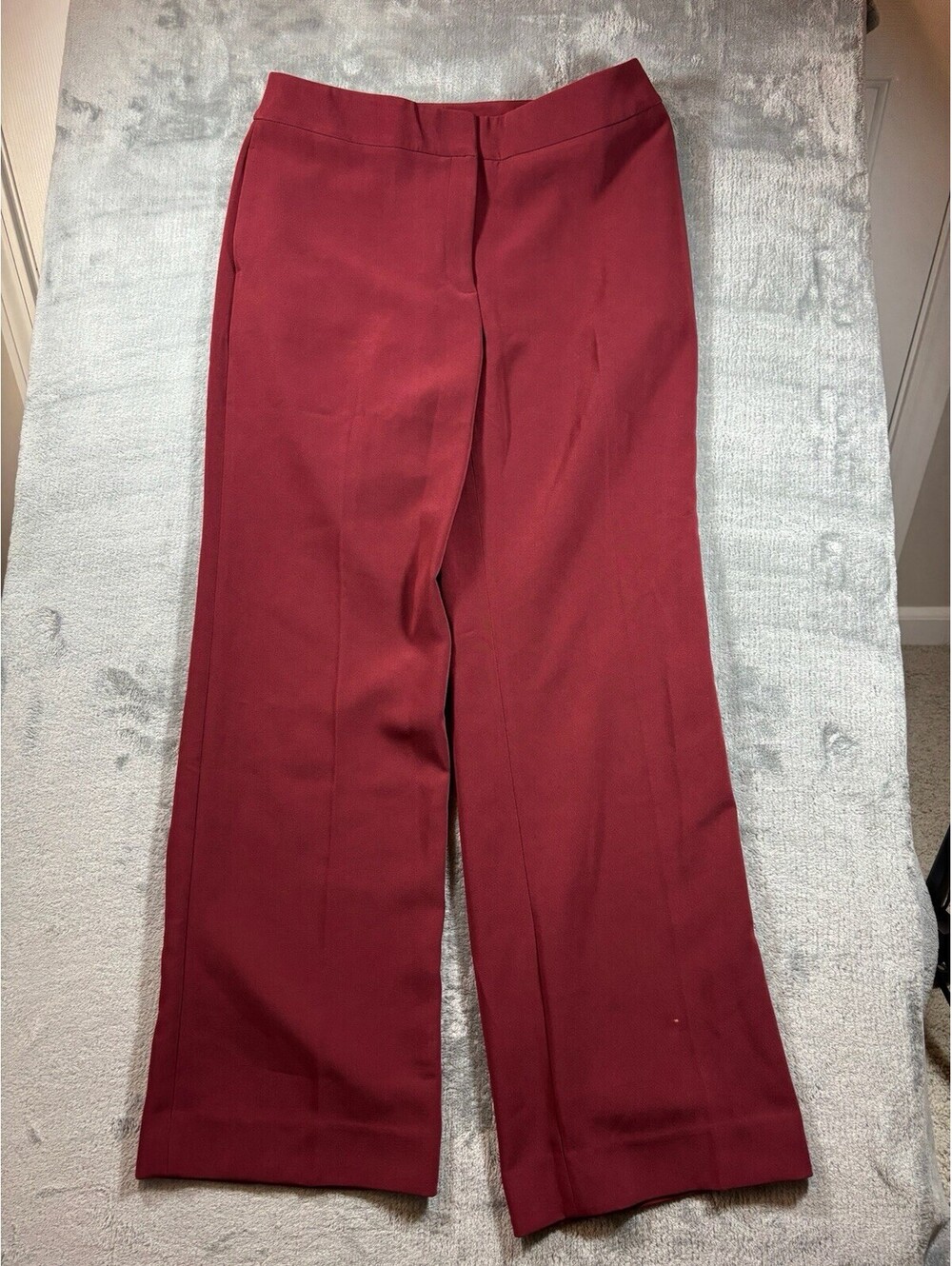 Chico's Women’s Dress Pants Maroon Trousers size 1.5R US 10
